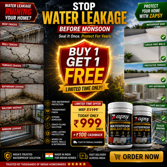 Transparent Waterproof Glue ( 300gm + 300gm )